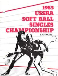 1983 USSRA Soft Ball Singles Championship