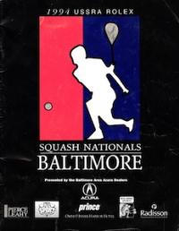 1994 USSRA Squash Nationals Baltimore